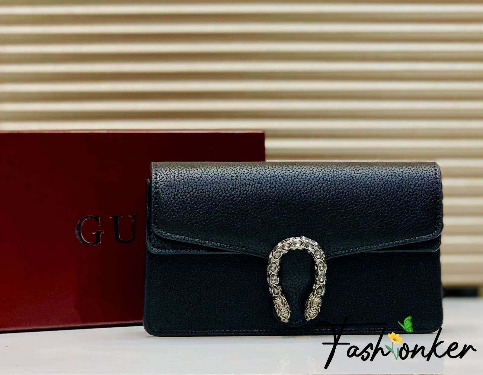 Designer Bag With Brand Box Packaging 