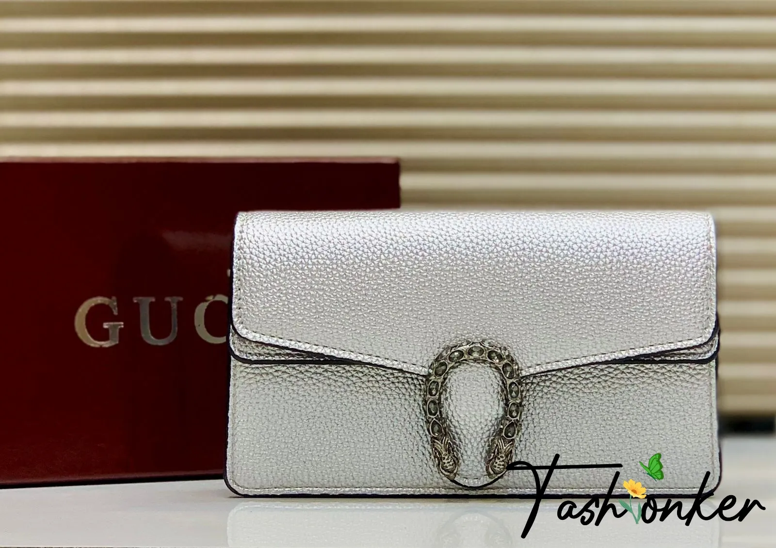 Designer Bag With Brand Box Packaging 