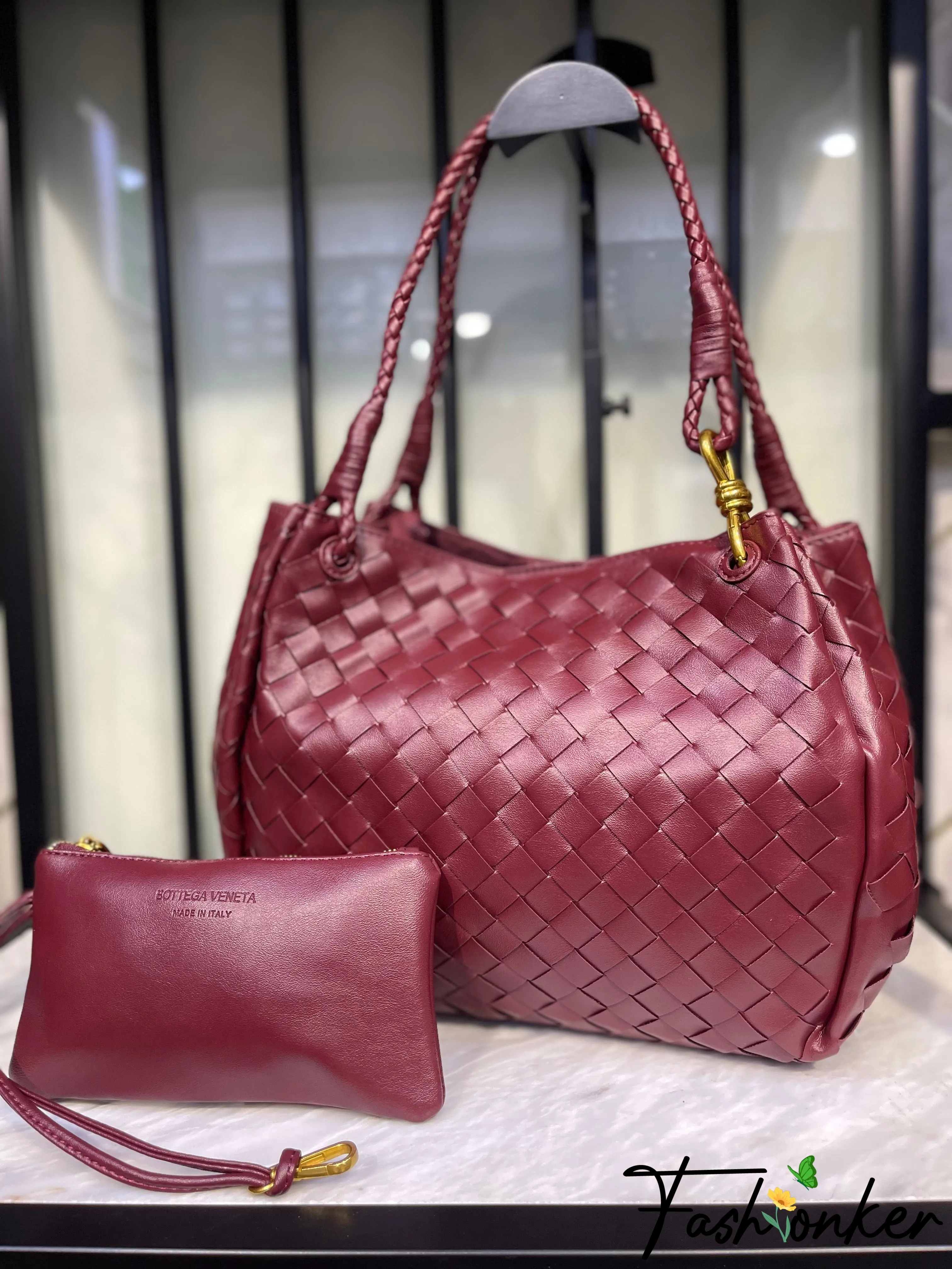 Bottega Bag With Pouch