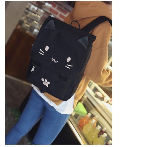 Cat Square Backpack