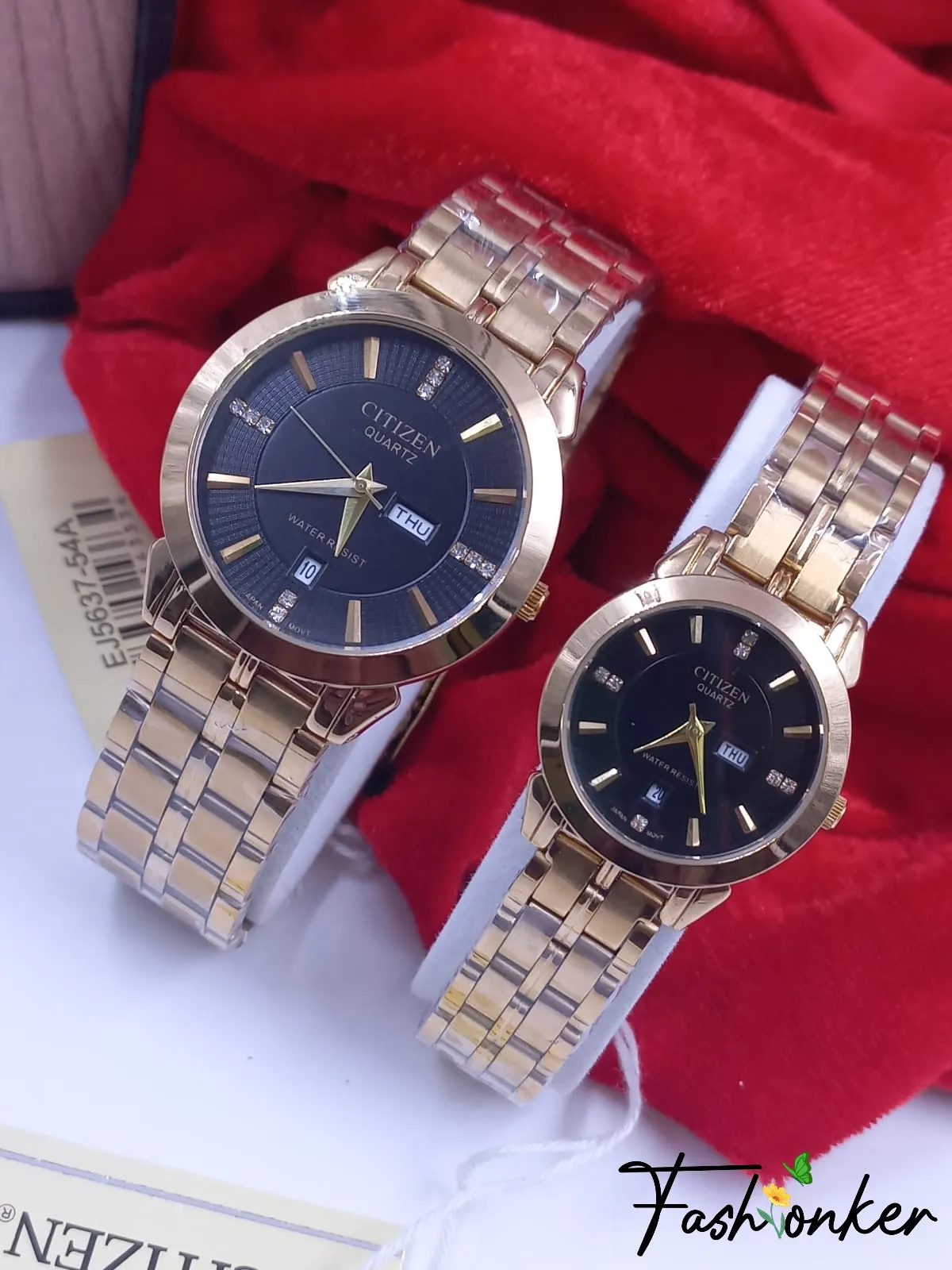 Best Price Citizen Couple Watches Set