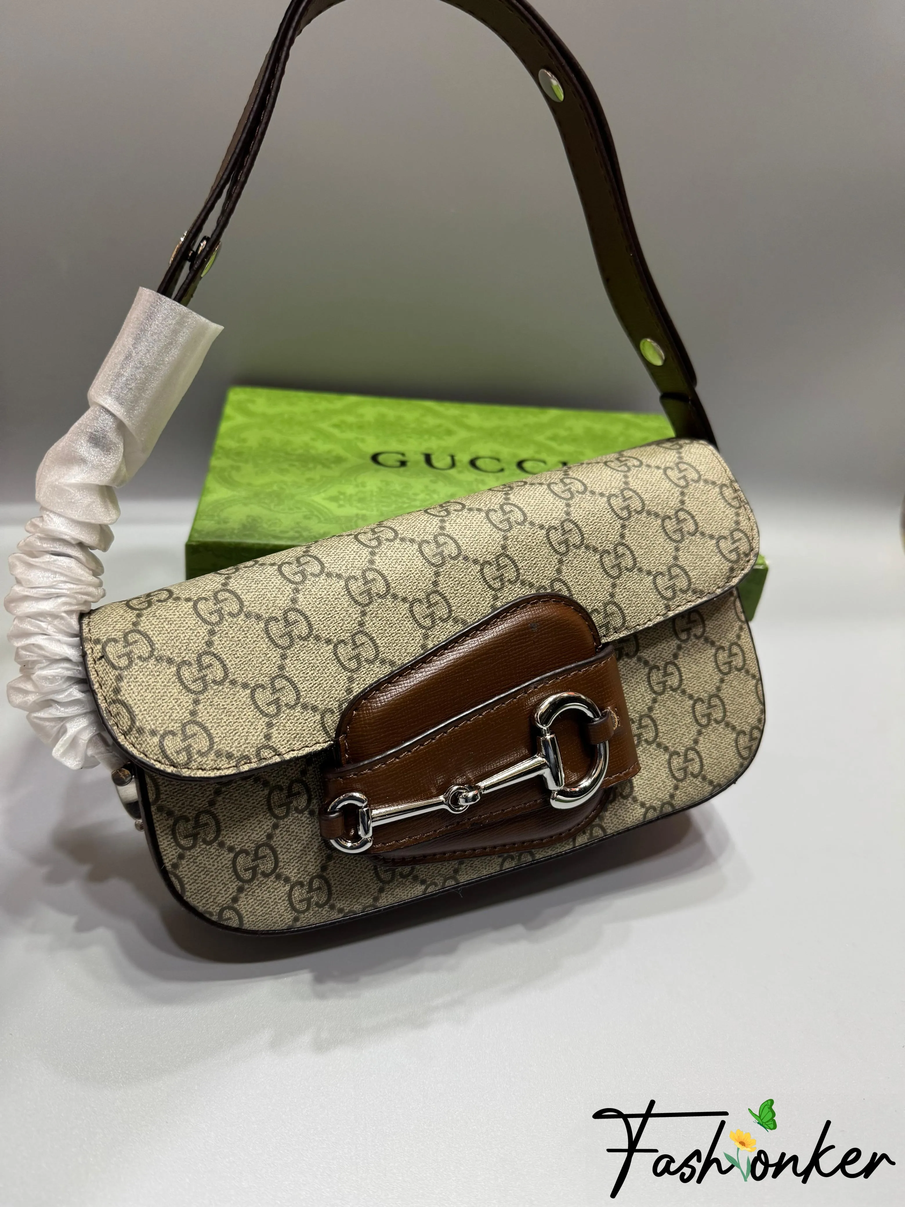 Gucci Horsebit Bag With Box