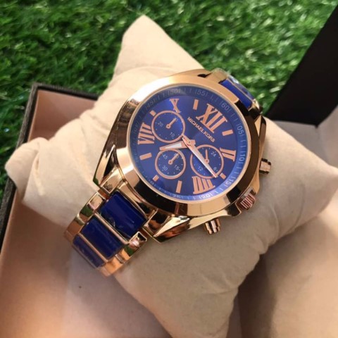 Mk Bradshaw Watch Blue Rg