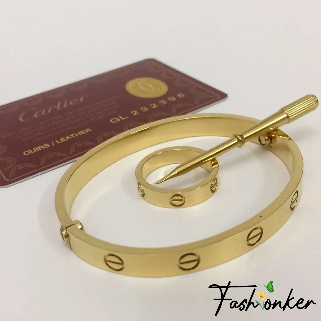 Cartier Bracelet And Ring