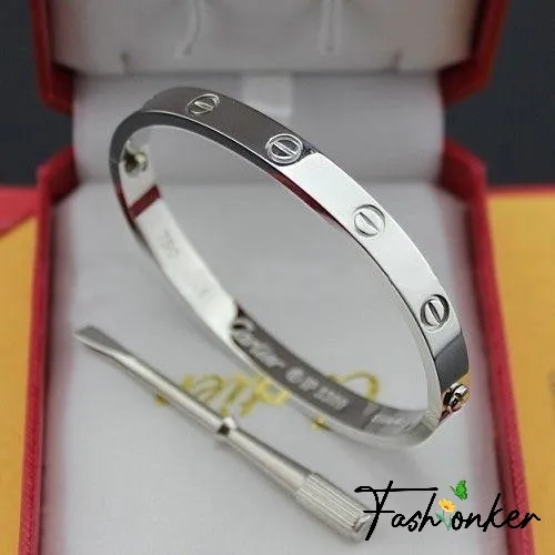 Cartier Love Bracelet With Screw Driver, Same As Original 