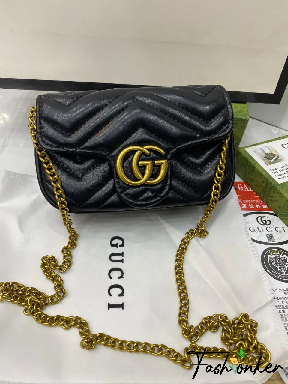 Gucci Mini Bag With Box