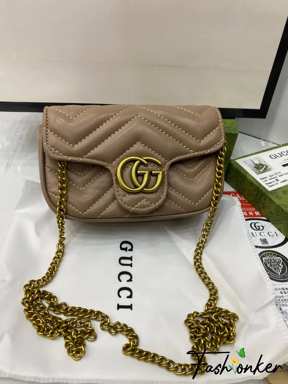 Gucci Mini Bag With Box
