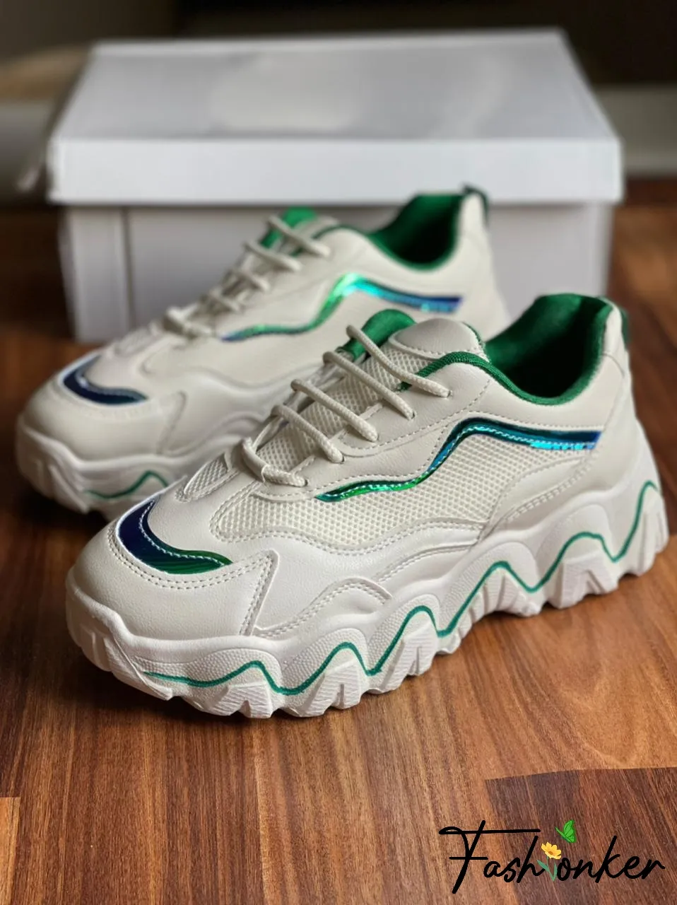 Best Price Green Wave Highshoes
