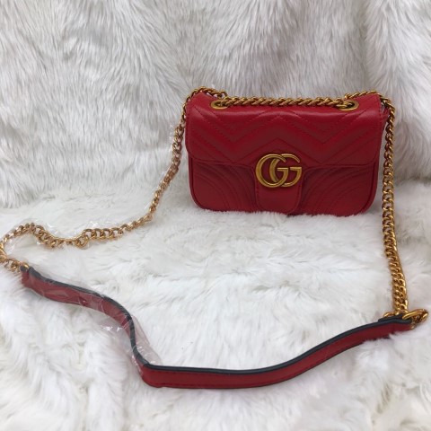 Gucci Gg Marmont Camera Mini Quilted Leather Shoulder Bag