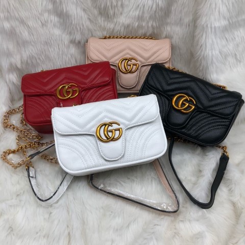 Gucci Gg Marmont Camera Mini Quilted Leather Shoulder Bag
