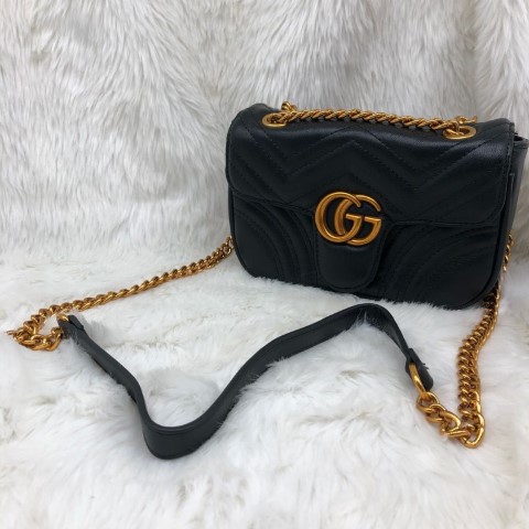 Gucci Gg Marmont Camera Mini Quilted Leather Shoulder Bag