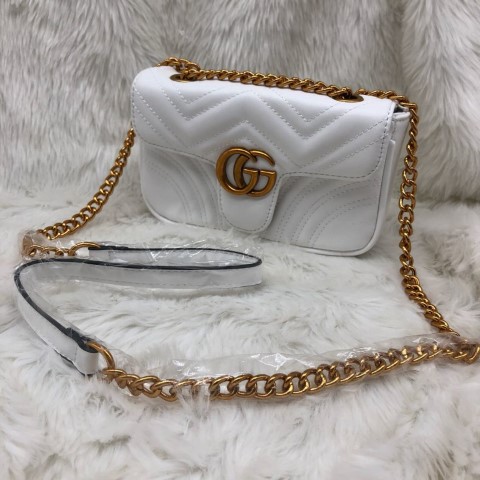 Gucci Gg Marmont Camera Mini Quilted Leather Shoulder Bag