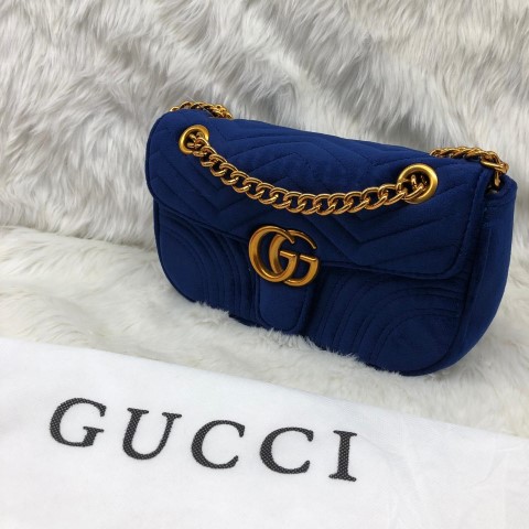 Gucci Mormont Velvet Bag