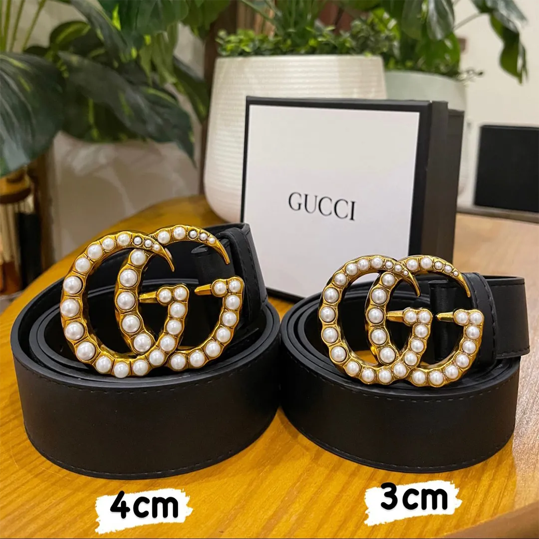 Gucci Pearl Belt