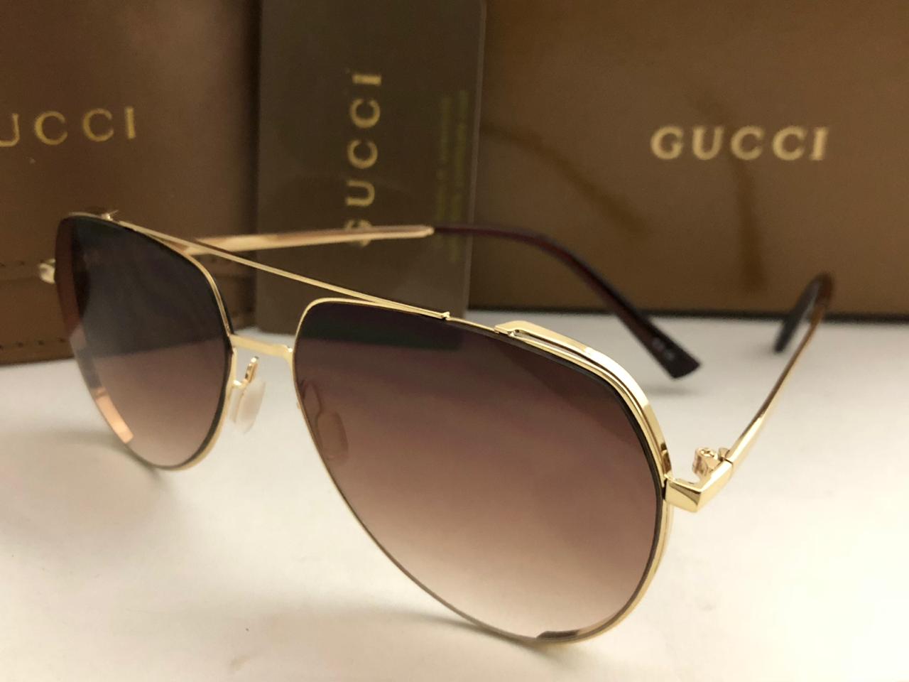 Gucci Silver And Brown
