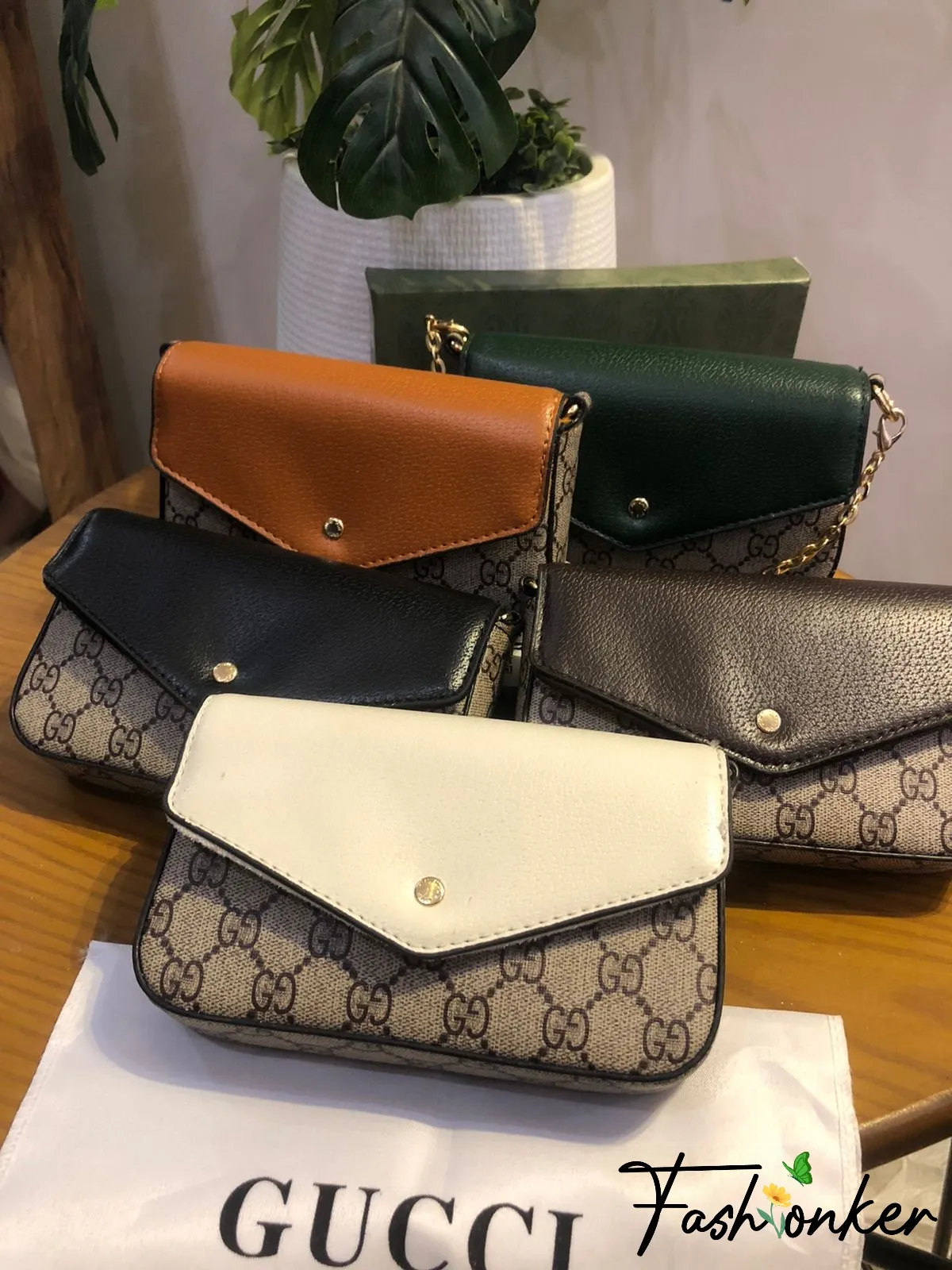Best Price Gucci two pieces sidebag With Brand Box