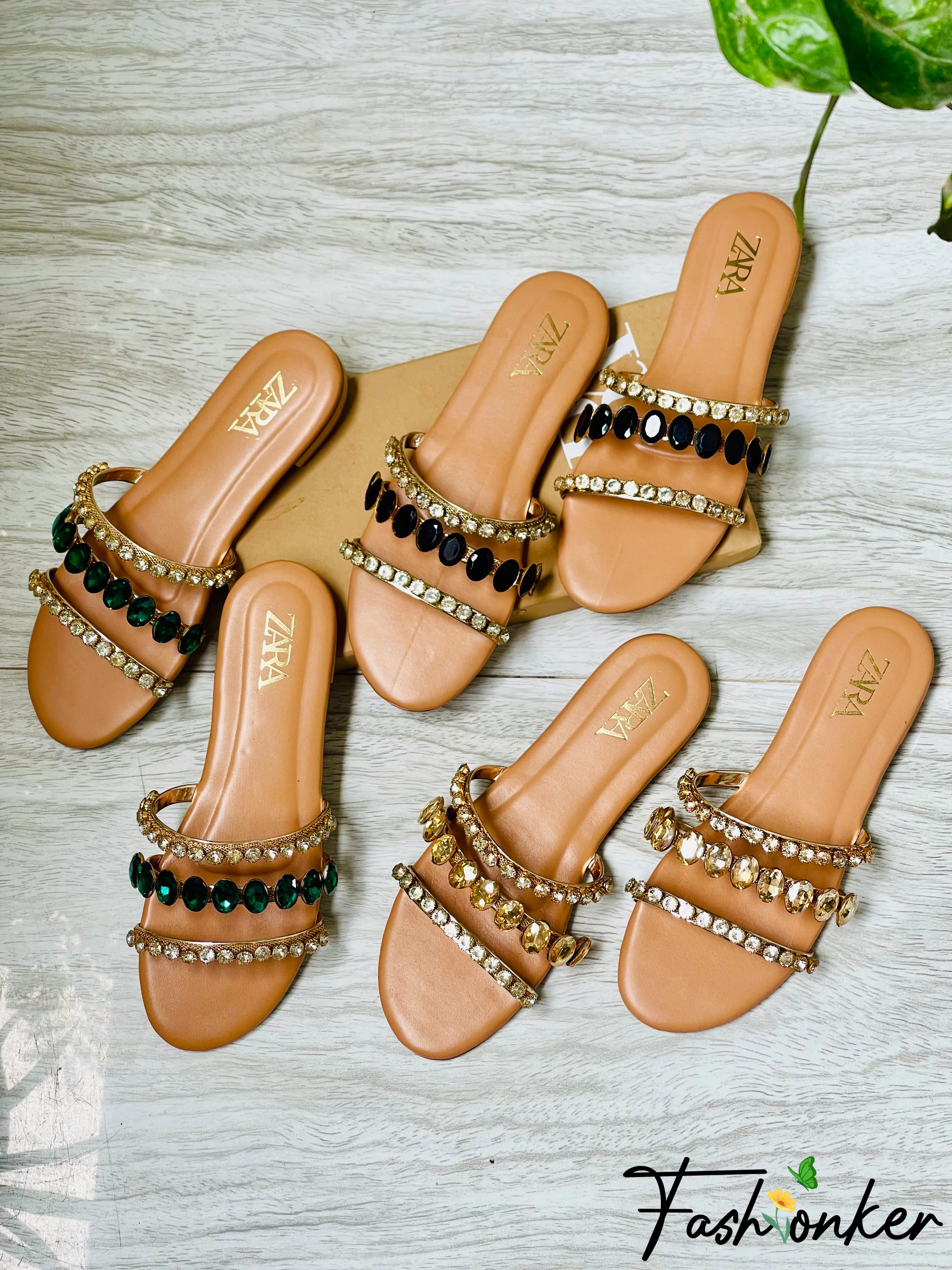Zara Slippers 
