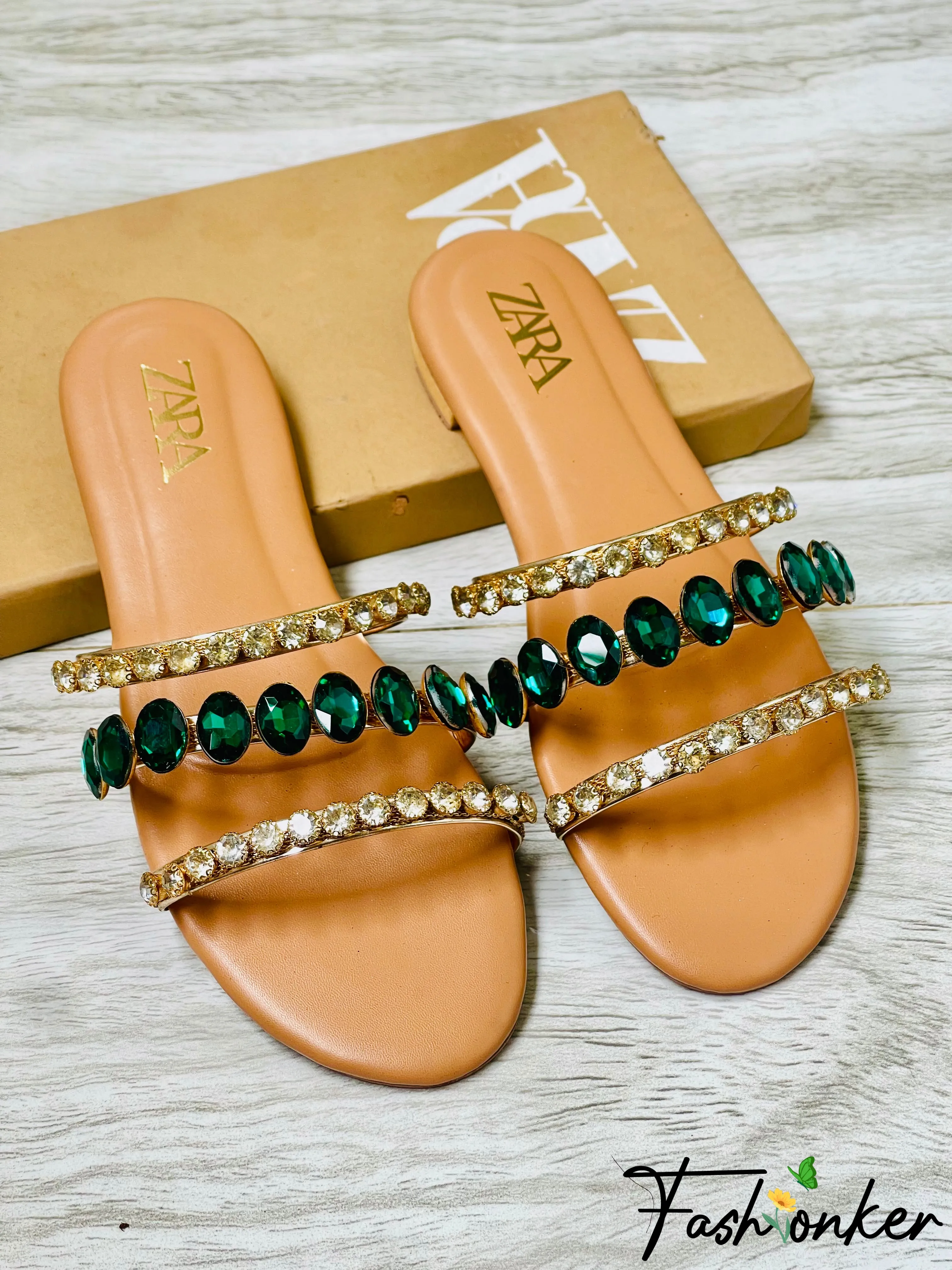Zara Slippers 