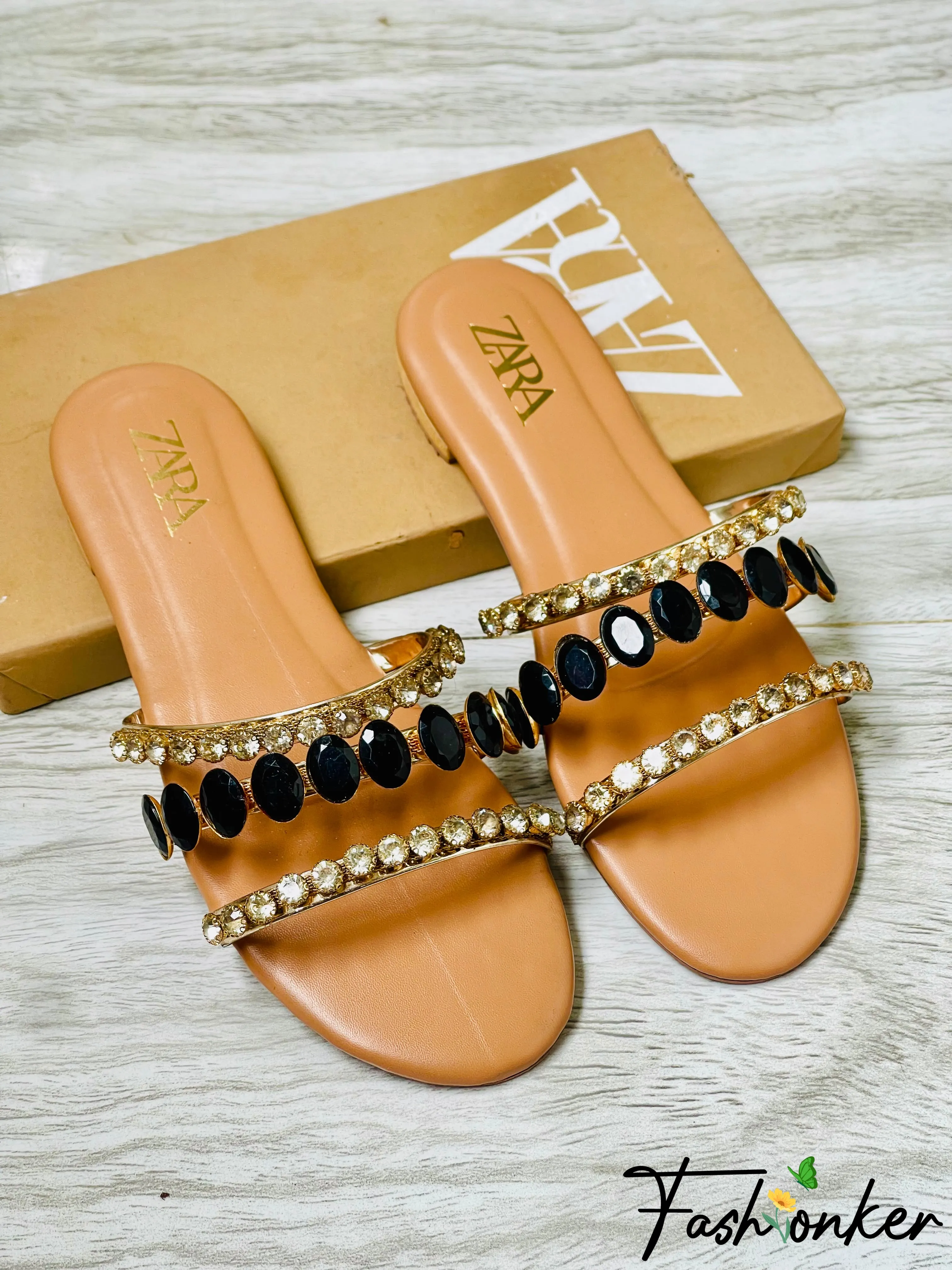 Zara Slippers 