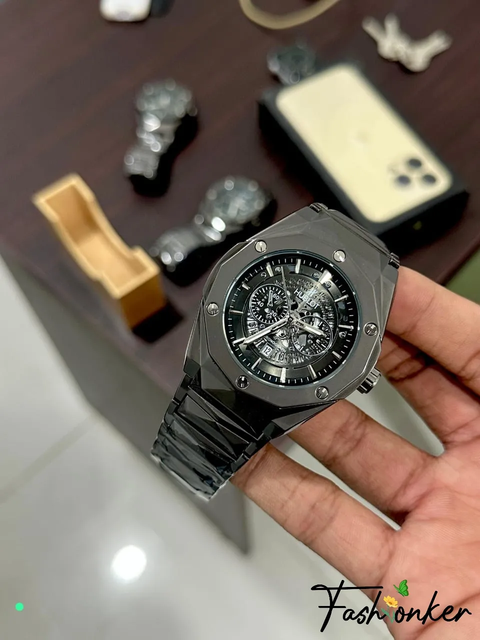 Hublot Watch Diamond Cut