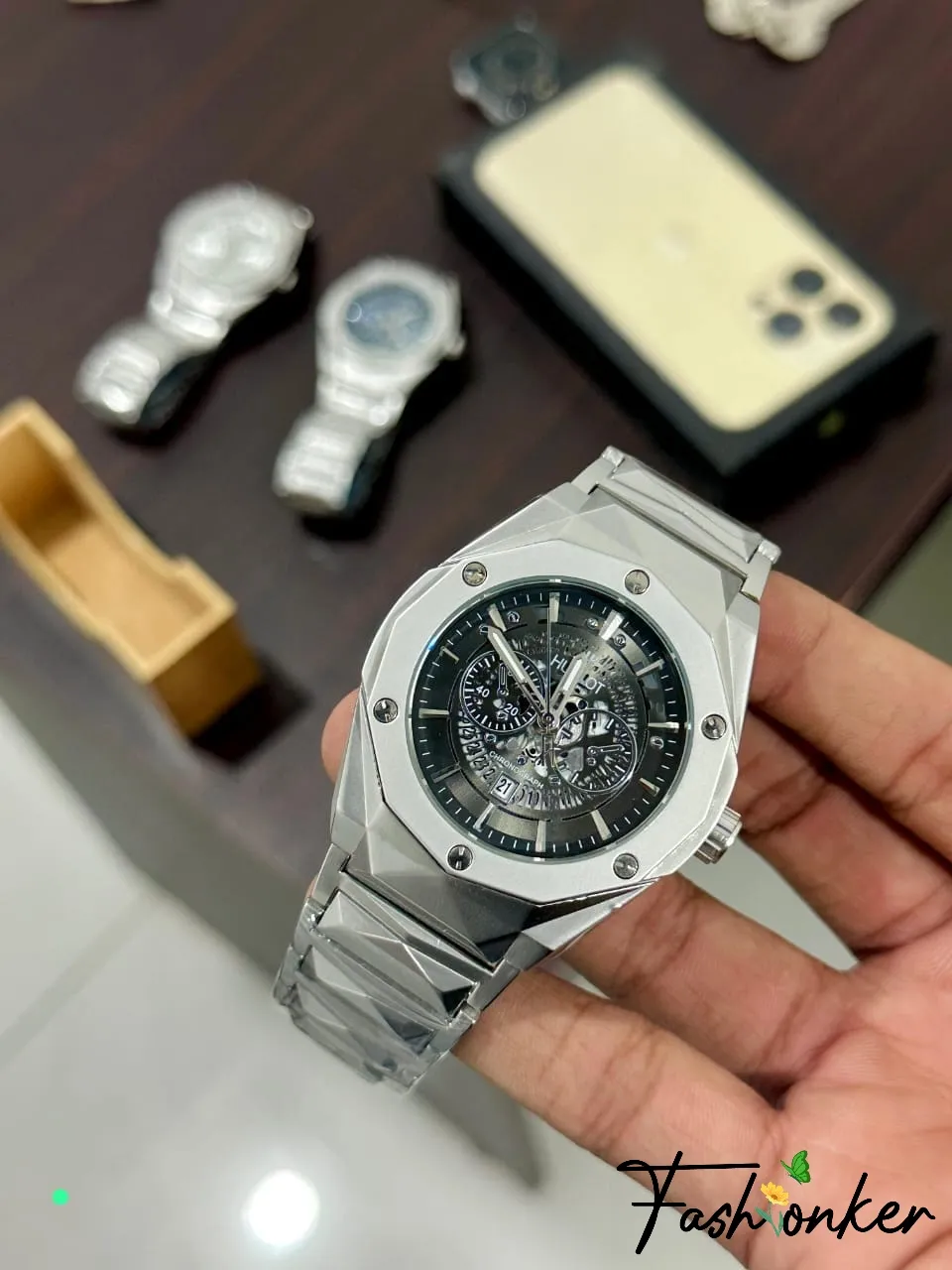 Hublot Watch Diamond Cut