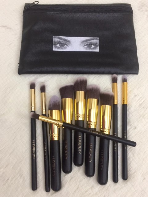 Huda Beauty 10 Pcs Brush Set
