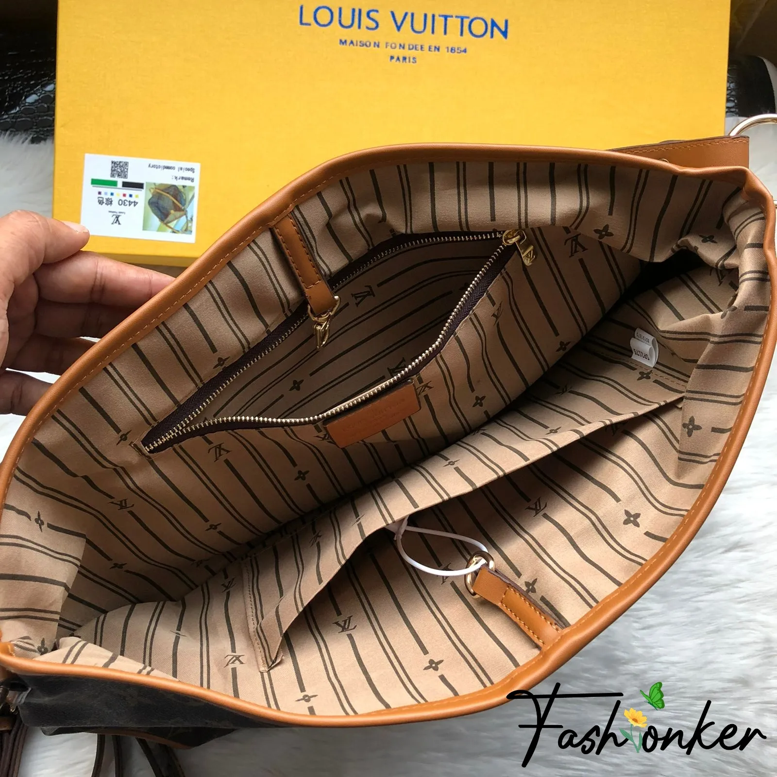 Lv Delightful Bag With Box