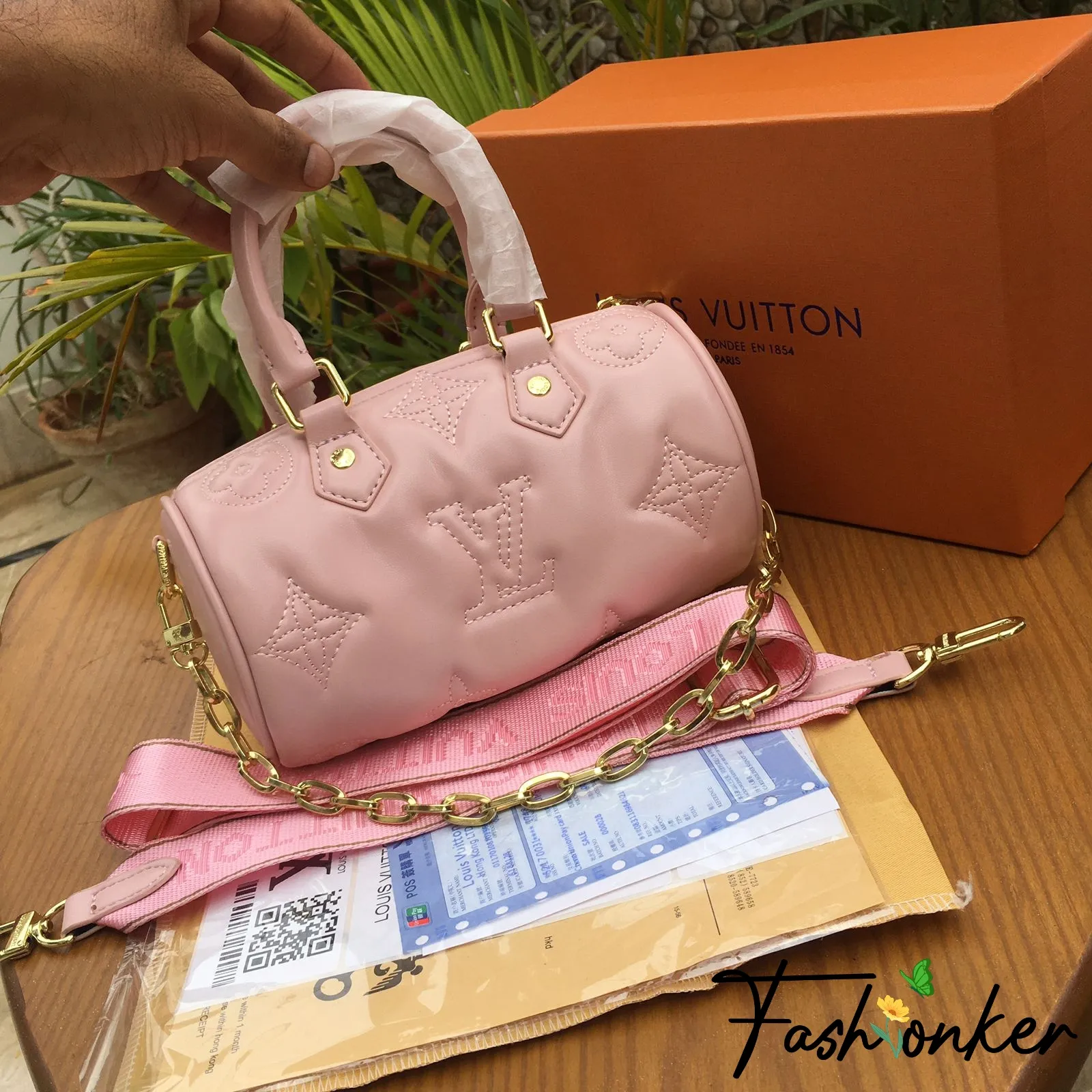 Lv Duffel Bag With Box