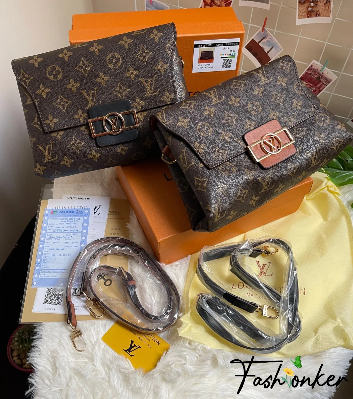 Lv Crossbody Bag With Brand Box