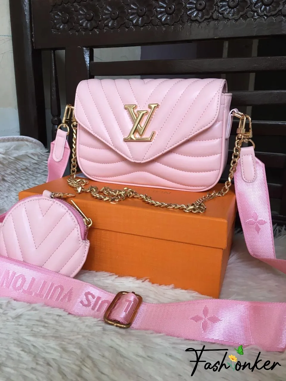 Best Price LV Wave Bag with Brand Box