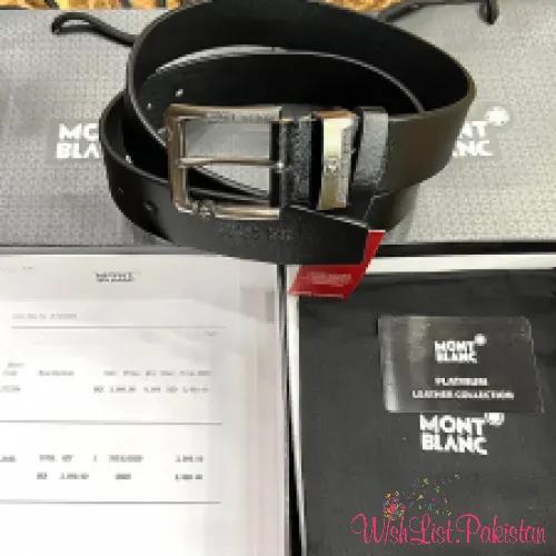 Mont Blanc Belt With Box
