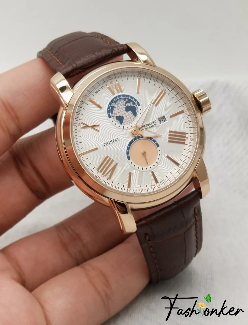 Mont Blanc Twinfly Watch