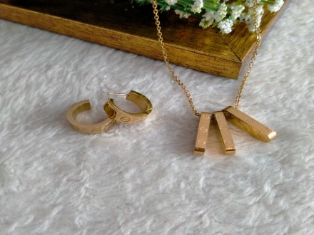 Pendant Studs Set Vi