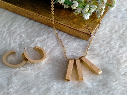 Pendant Studs Set Vi