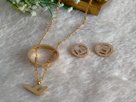 Pendant Studs Set Vii
