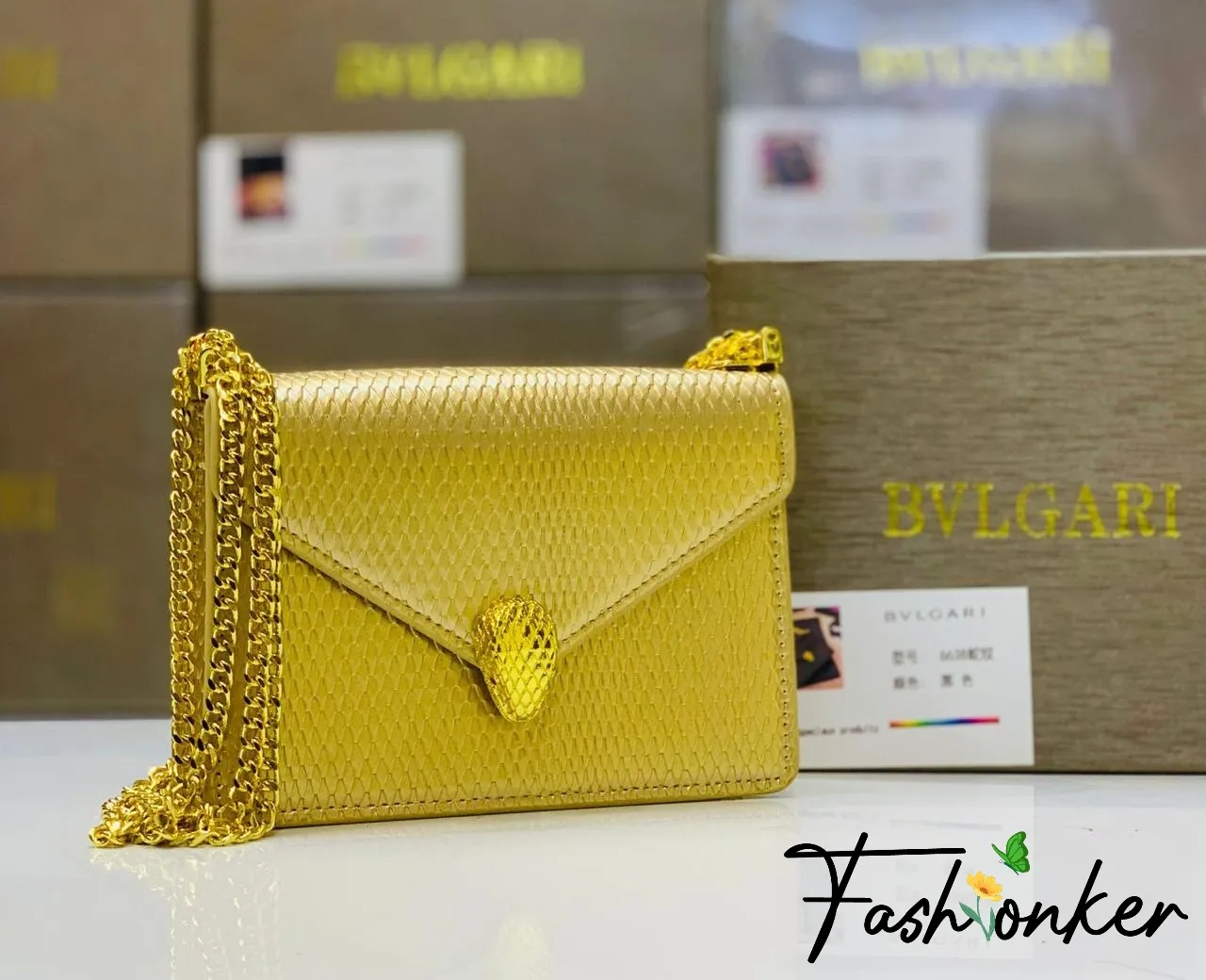 Designer Bag With Box