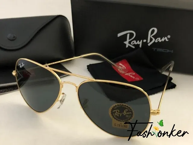 Best Price Rayban Aviator with box (Golden Frame)
