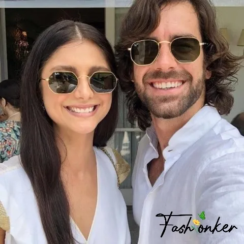 Rayban Hexagonal With Brand Box