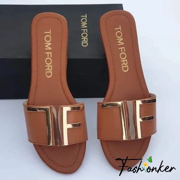 Tom Ford Flat Slippers