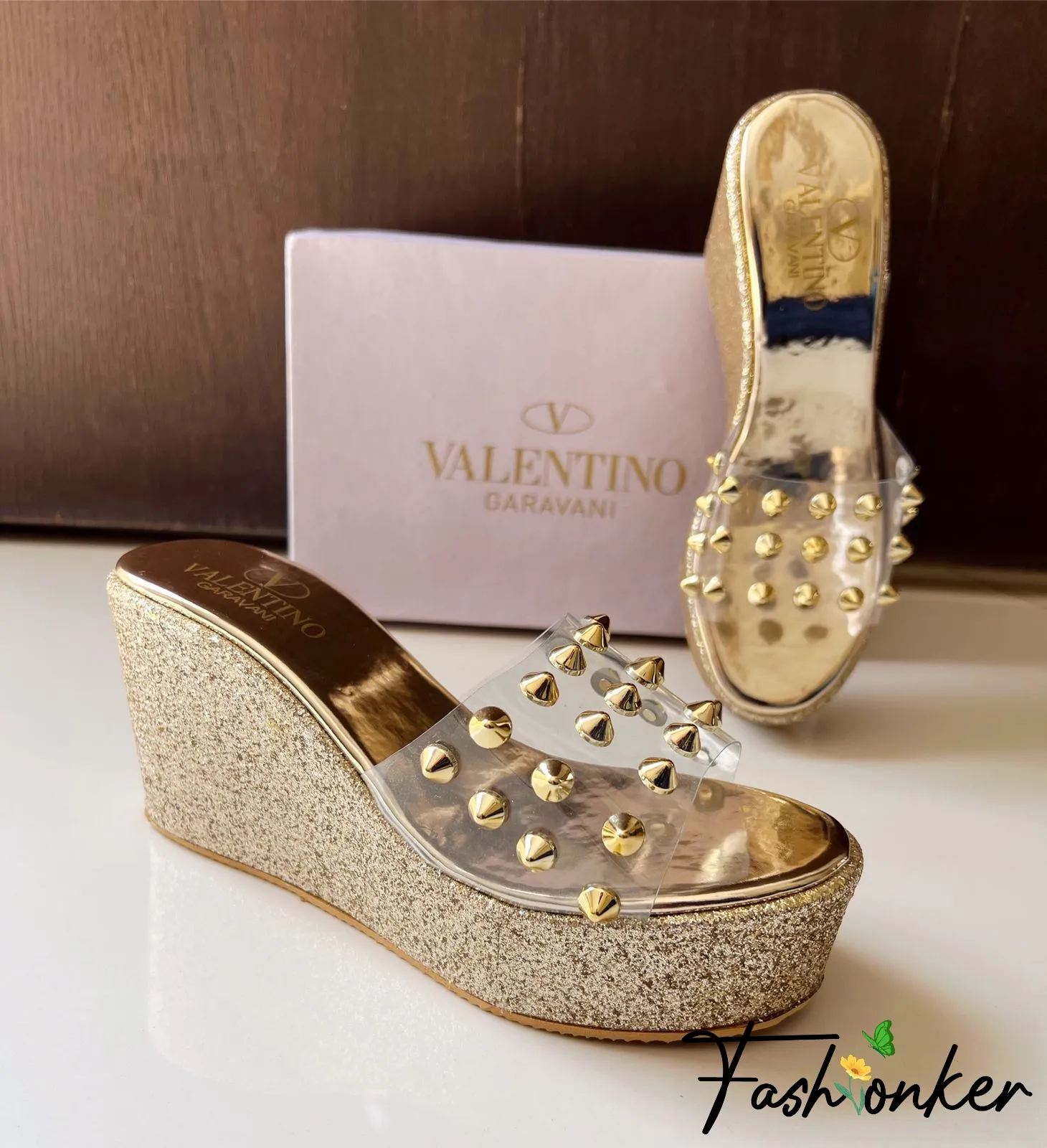Valentino Wedges