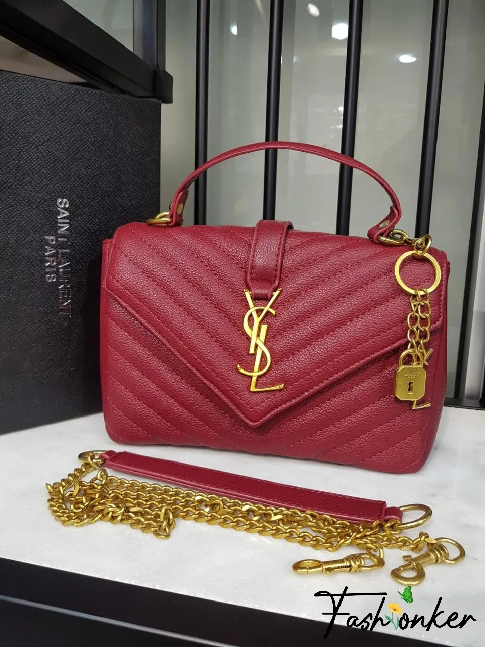 Ysl Bag With Brand Box 