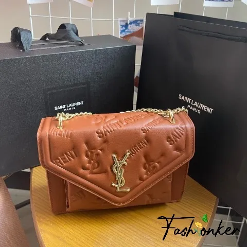 Ysl Crossbody Bag With Brand Box And Paperbag