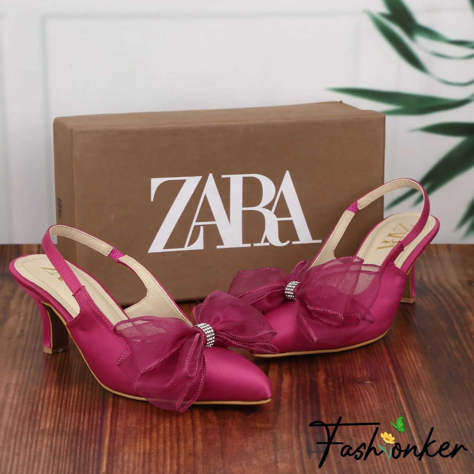 Zara Bow Heels